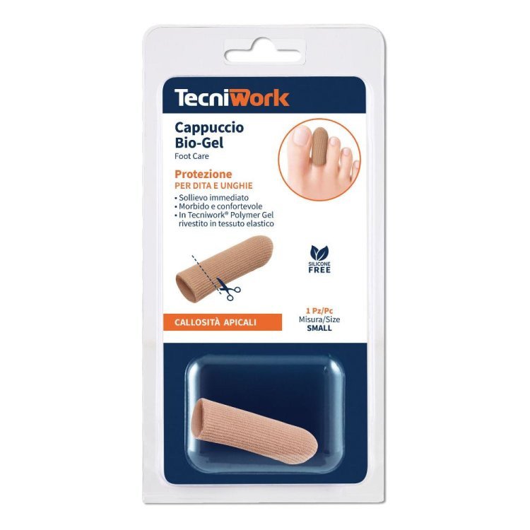 Bio-Gel Cappuccio Protettivo Dita Calli e Unghie Taglia S