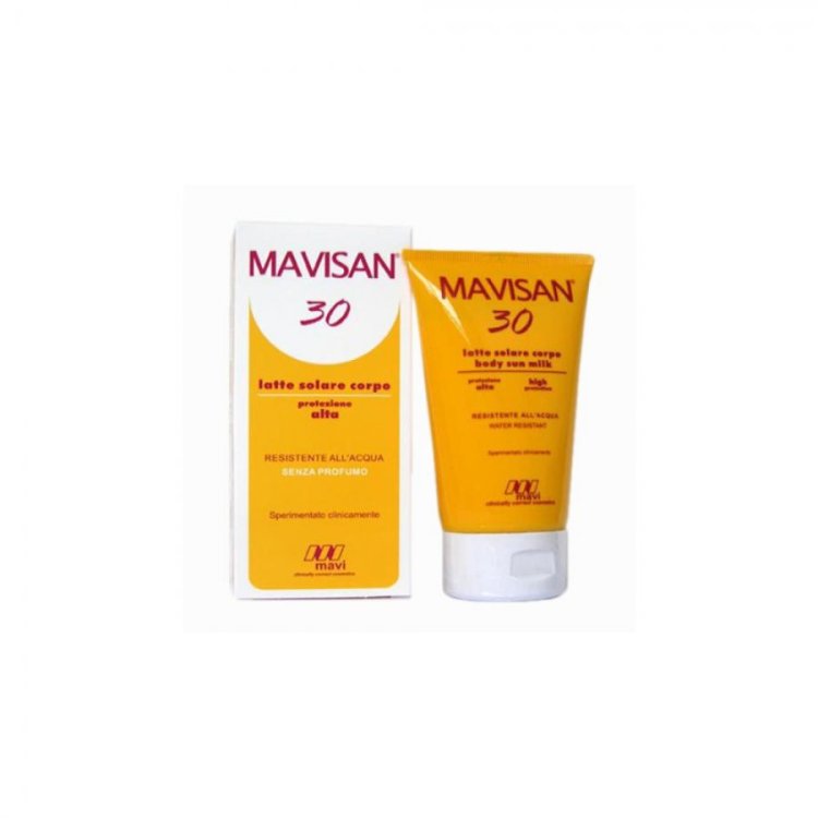Mavisan Latte Corpo Solare Protezione Alta SPF 30 150 ml