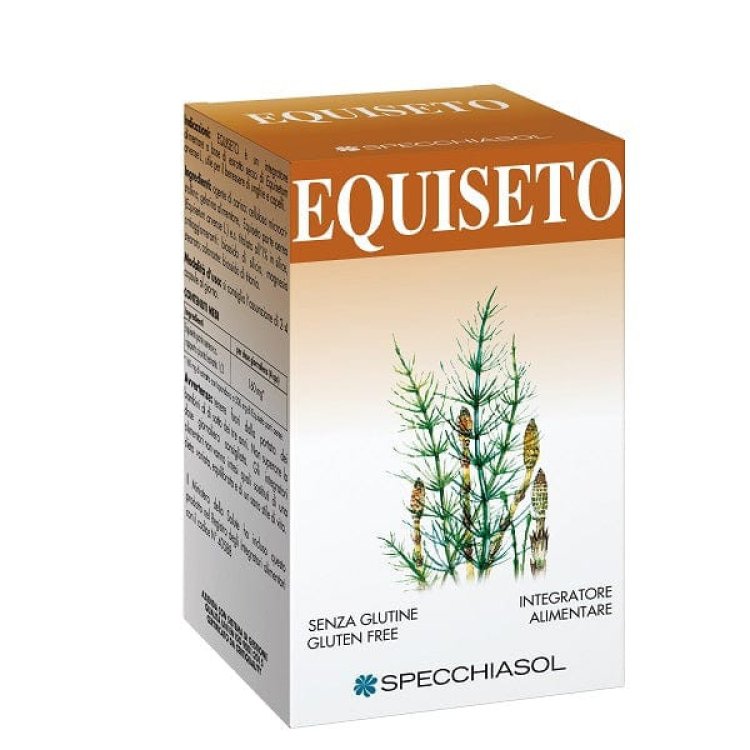 Specchiasol Equiseto Integratore Alimentare per Unghie e Capelli 80 Capsule