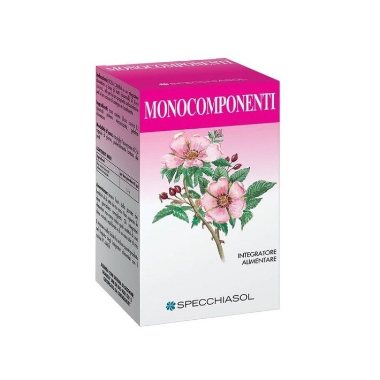 Specchiasol Rosa Canina Erbe Integratore Alimentare Antiossidante 75 Capsule