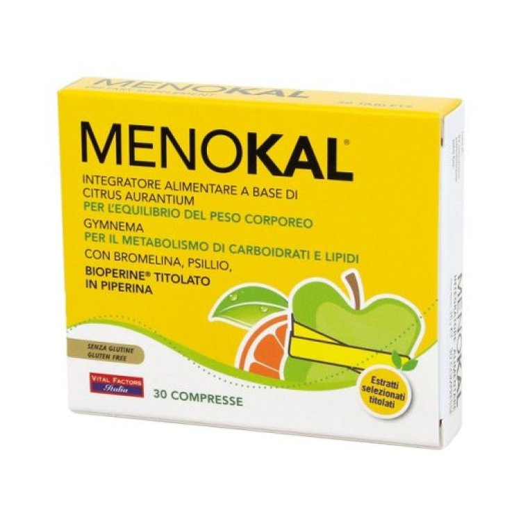 Menokal Integratore Alimentare Supporto Metabolismo - 30 Compresse