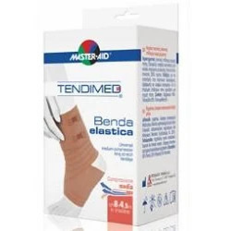 Master Aid Tendimed Benda Elastica per Sostegno 8 cm x 4,5 m