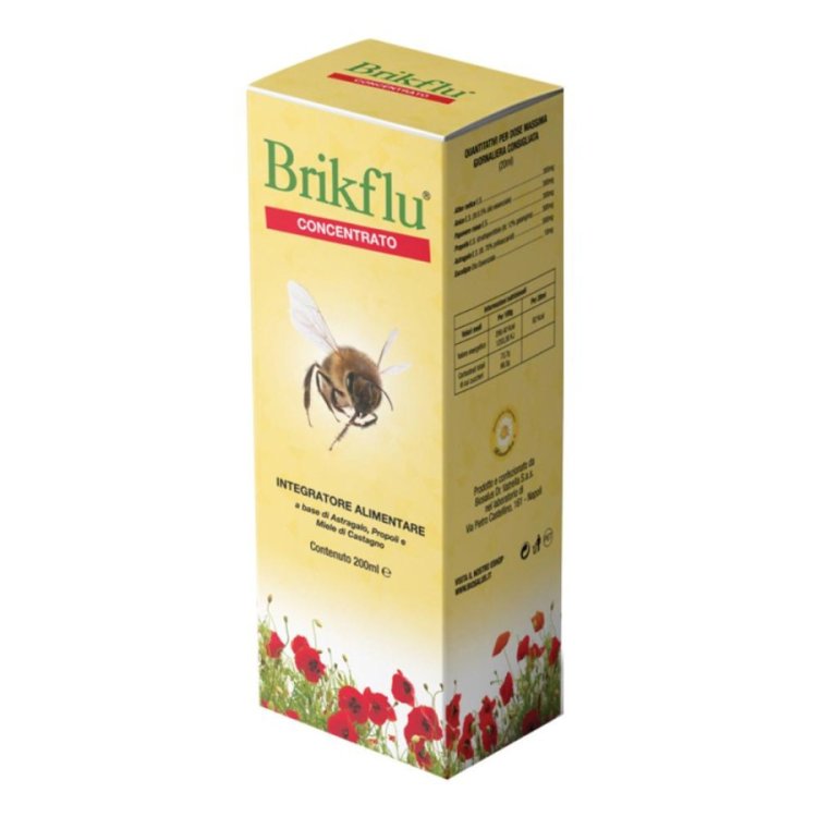 Biosalus Brikflu Integratore Alimentare per Vie Respiratorie 200 ml