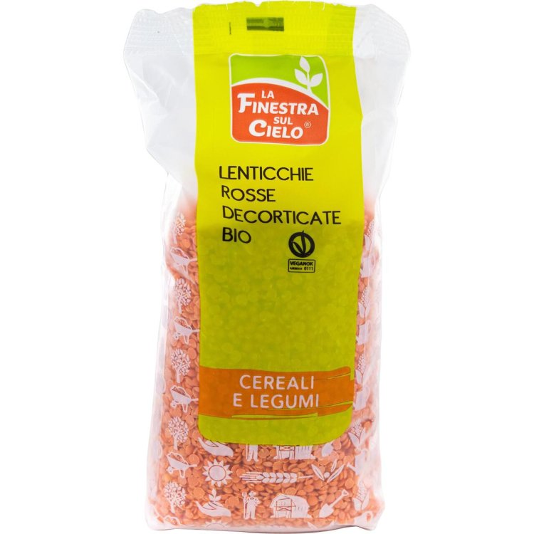 La Finestra Sul Cielo Lenticchie Rosse Decorticate Bio 500 g