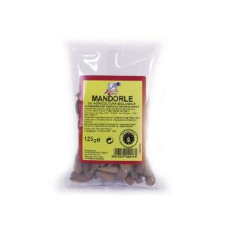 Biotobio Mandorle Bio: Spuntino Naturale Ricco di Minerali, 125 g