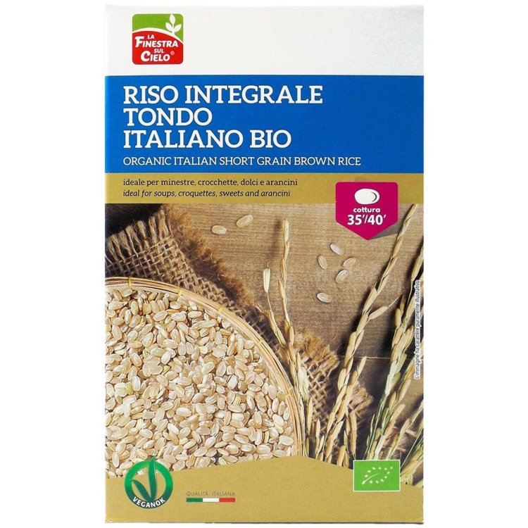 La Finestra sul Cielo Break Riso Integrale Bio Snack Vegano senza Grassi da 50g