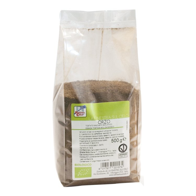 Biotobio Orzo Tostato Macinato Bio, 500 g