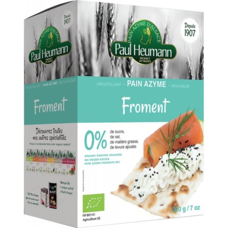 Fior Di Loto Pane Azzimo Bianco Biologico Senza Lievito 200g