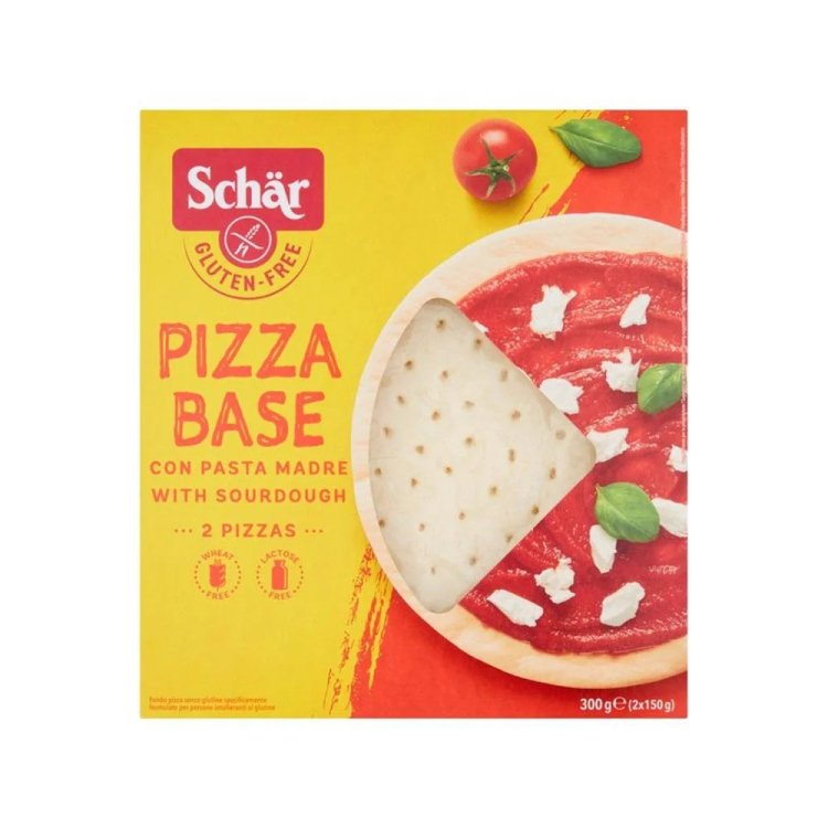 Schar Base per Pizza Senza Glutine 2x150 g Schar Base per Pizza Senza Glutine 2x150 g