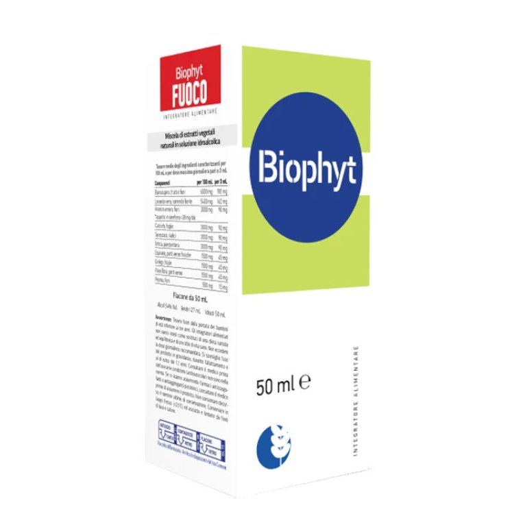 Biogroup Biophyt Fuoco Soluzione Idroalcolica Integratore alimentare 50ml