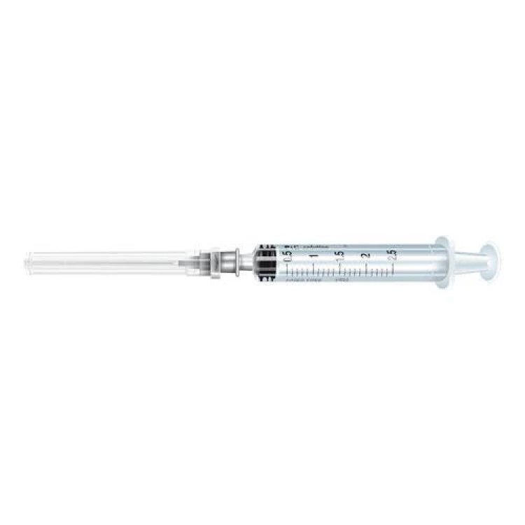 Pic Ultrafin Siringhe Sterili Monouso con Ago Indolore 2,5ml 10 Pezzi