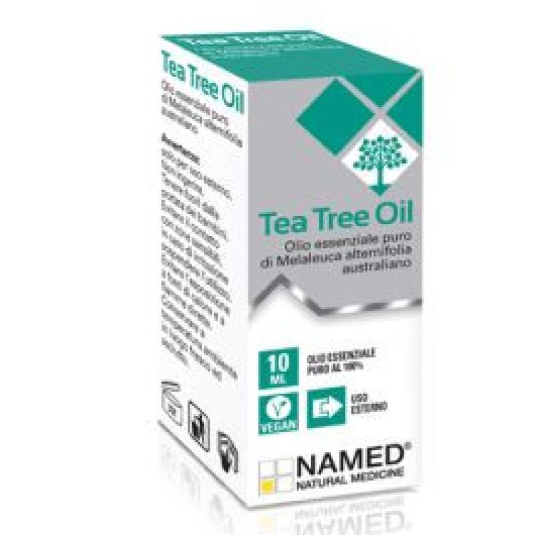 Named Tea Tree Oil Melaleuca Olio Essenziale Antisettico 10 ml