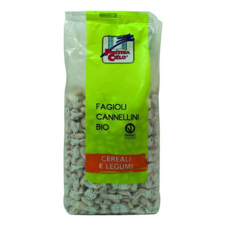 Biotobio Fagioli Cannellini Bio Legumi Ricchi di Proteine 500g