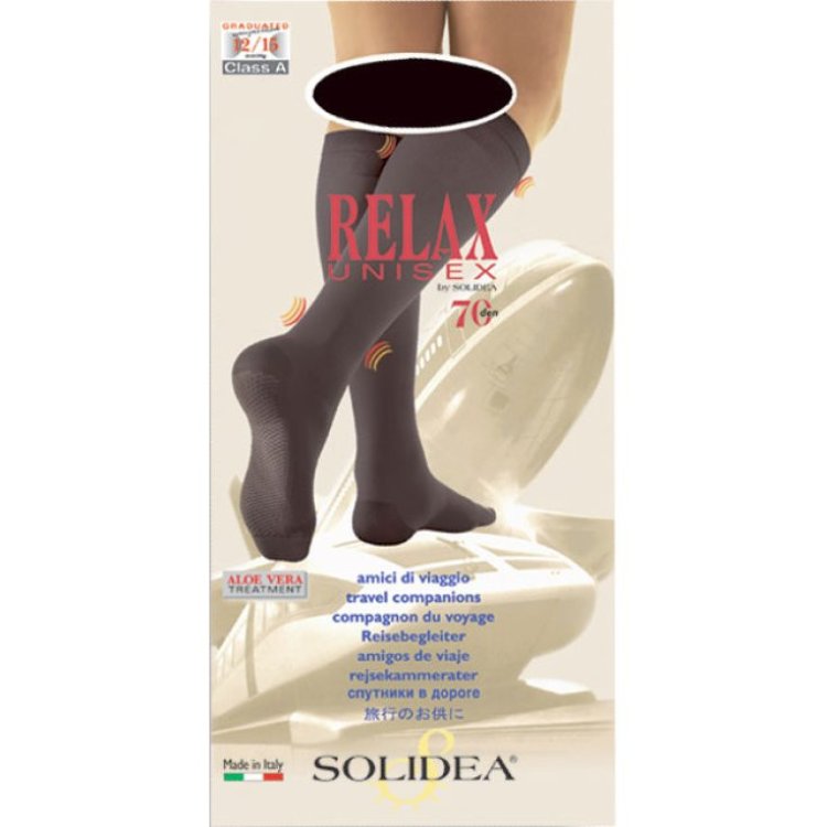 Solidea Relax Unisex 140 Gambaletto Cotone Blu Scuro Taglia 3-L