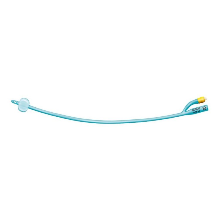 Teleflex Medical Rusch Silasil Plus Catetere di Foley a 2 Vie CH20