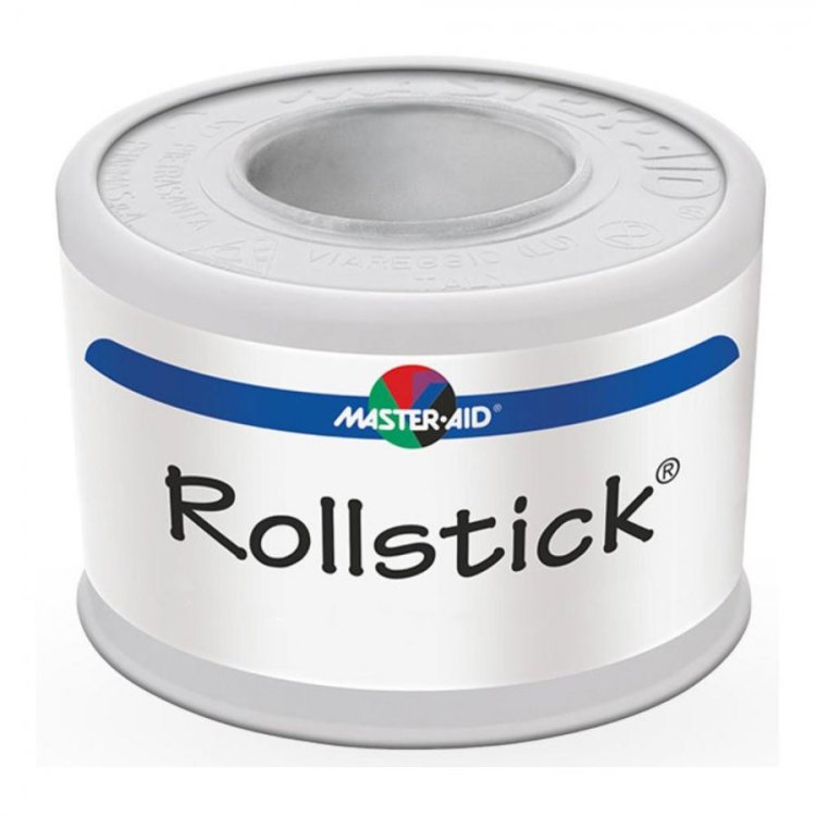 Master-Aid Rollstick Cerotto in Rocchetto Trasparente 5 m x 2,5 cm