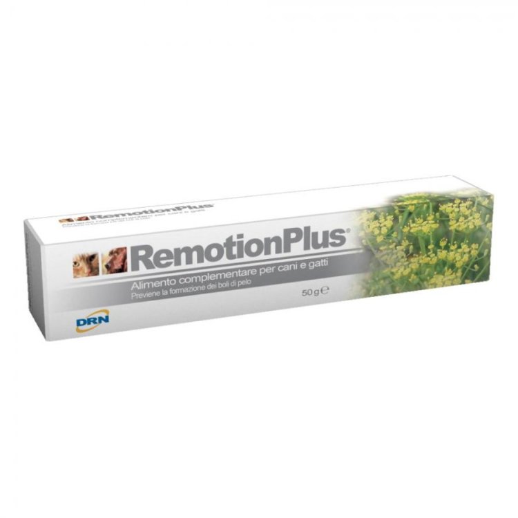 Drn Remotion Plus Mangime Complementare Cani e Gatti Contro Boli di Pelo 50g