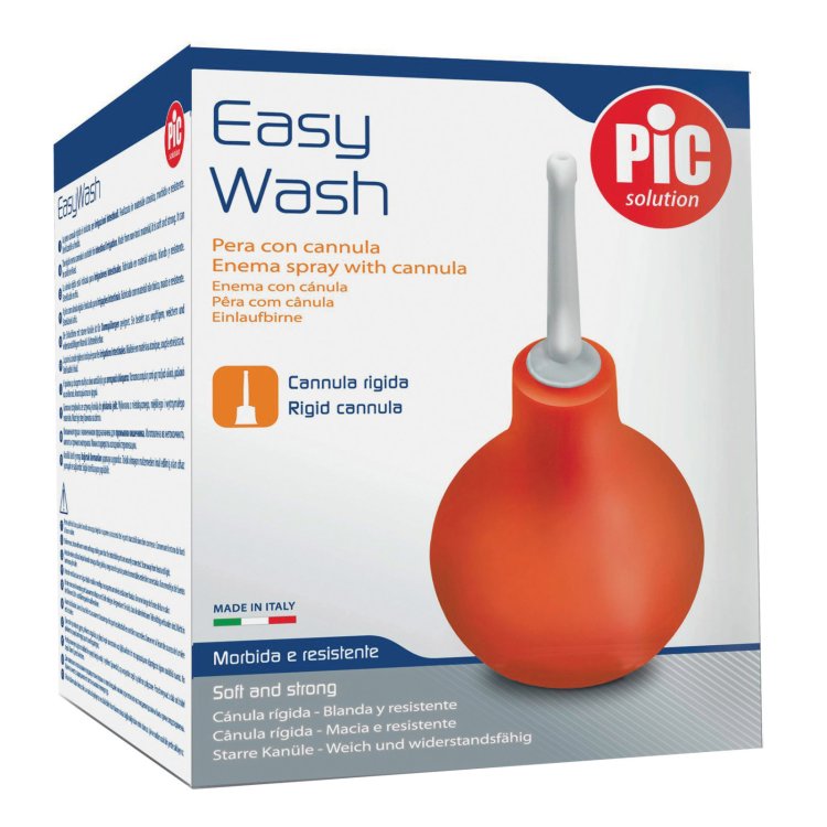 Pic Pera Misura 6 Con Cannula Rigida Per Lavaggi Intestinali 200ml