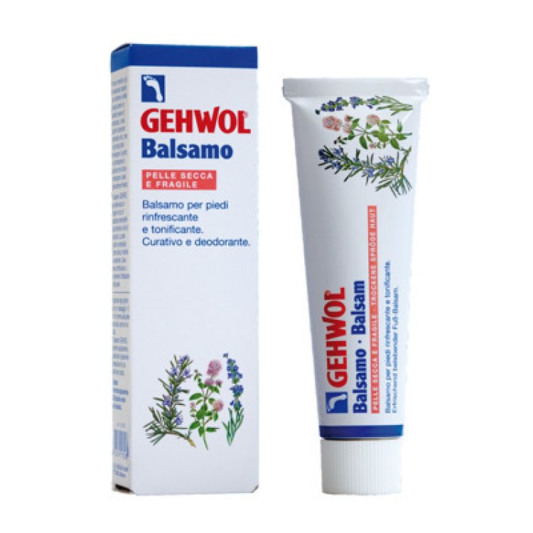 Gehwol Balsamo Piedi Pelle Secca e Fragile Idratante e Tonificante 75ml