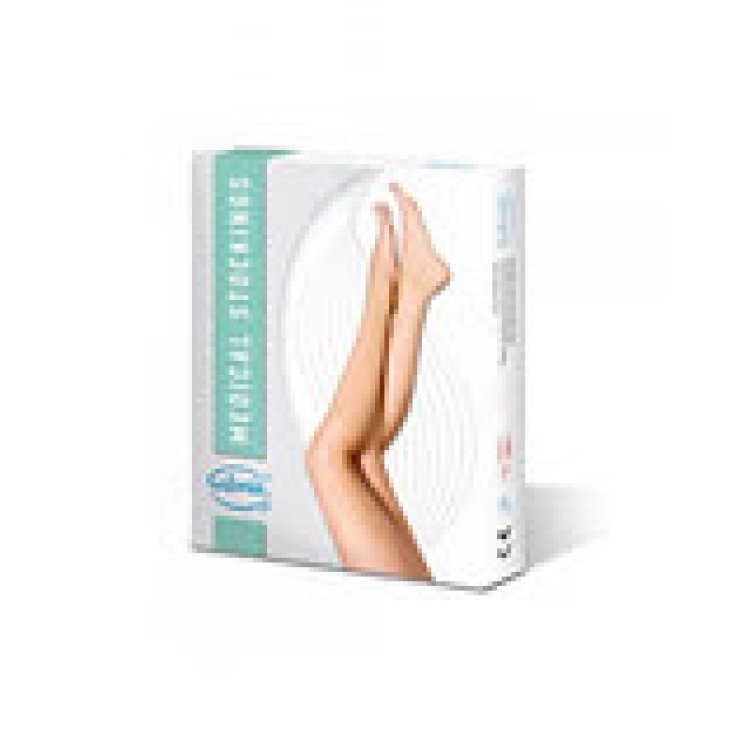 Gloria Med Micro 191 Gambaletto Lungo Beige Taglia Large