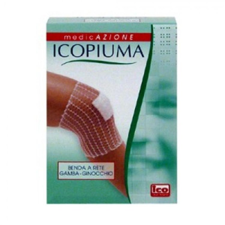 Icopiuma Benda a Compressione Fisiologica Gamba Ginocchio Calibro 5