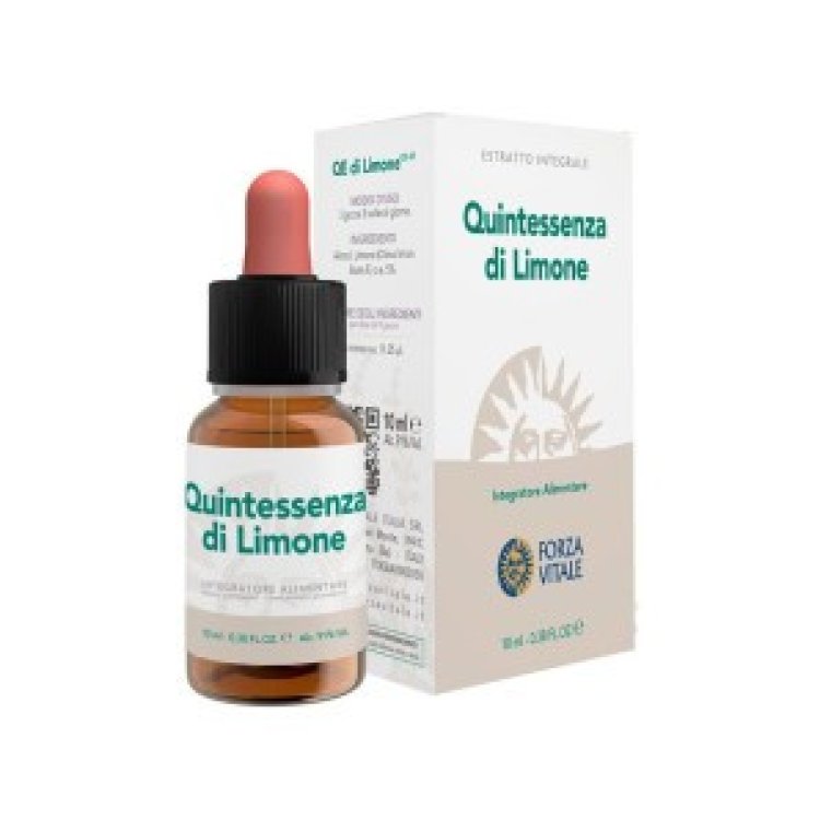Forza Vitale Quintessenza Limone Gocce Integratore Benessere Circolatorio 10ml