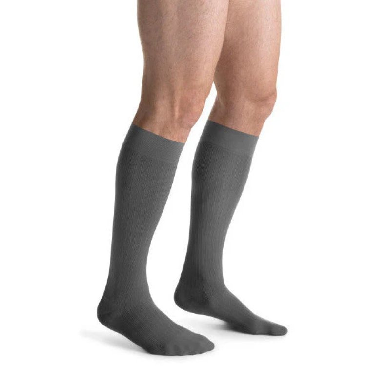 Jobst For Men Gambaletto Compressivo 15-20 mmHg Grigio