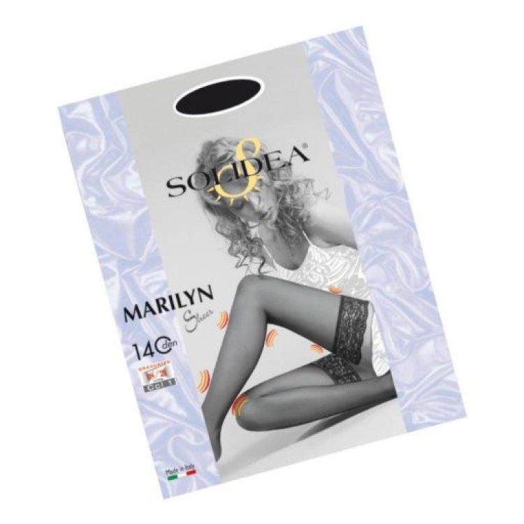 Solidea Marilyn 140 Calza Autoreggente Compressione 18/21 mmHg Sabbia Taglia 3