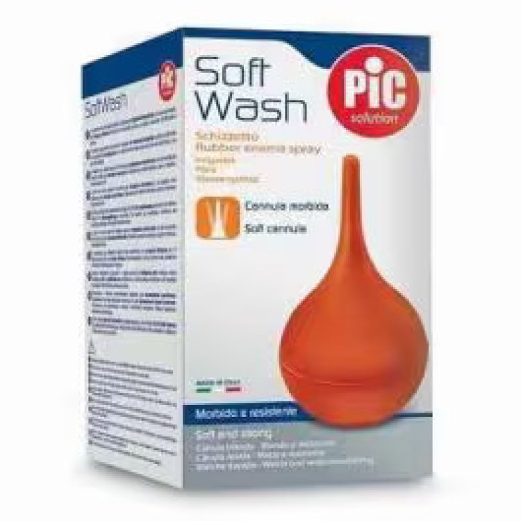 Pic Schizzetto 8 Con Cannula Morbida Per Lavaggi Intestinali 180ml