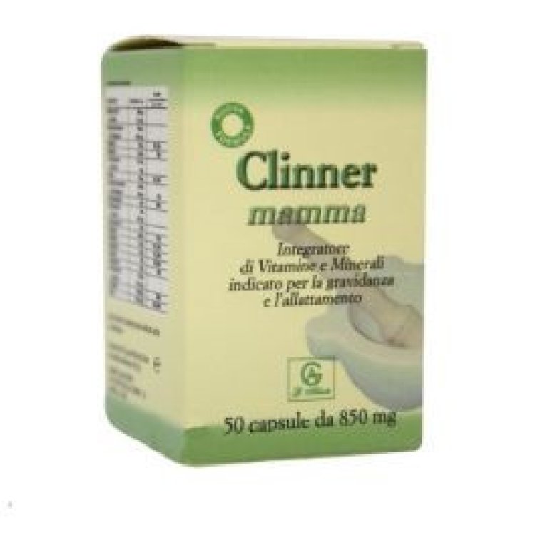 Clinner Mamma Integratore Alimentare per Gravidanza e Allattamento, 50 Capsule