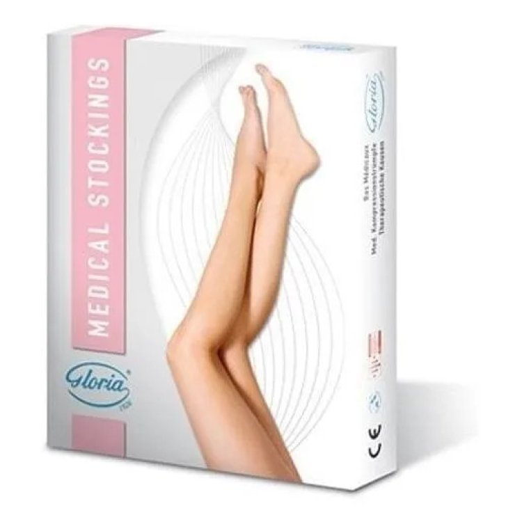 Gloria Med Micro 181 Gambaletto Corto Beige Misura Medium