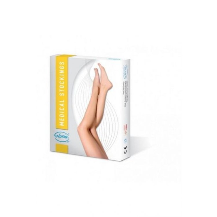 Gloria Med Micro 281 Gambaletto Corto Beige Misura M