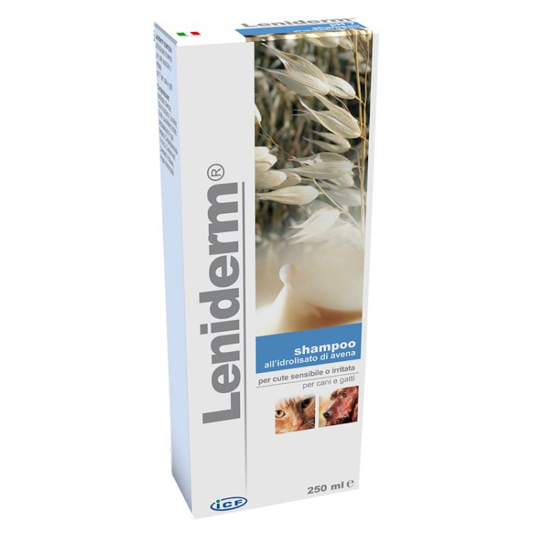 Leniderm Shampoo per Cani e Gatti Lenitivo e Idratante 250ml