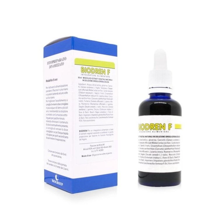 Biogroup Biodren F Soluzione Idrogliceroalcolica per Digestione 50ml