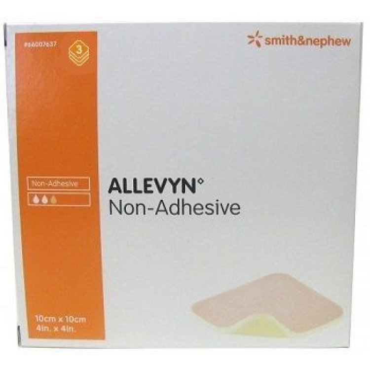 Allevyn Medicazione Non Adesiva 10x10 cm, 3 Pezzi Allevyn Medicazione Non Adesiva 10x10 cm, 3 Pezzi