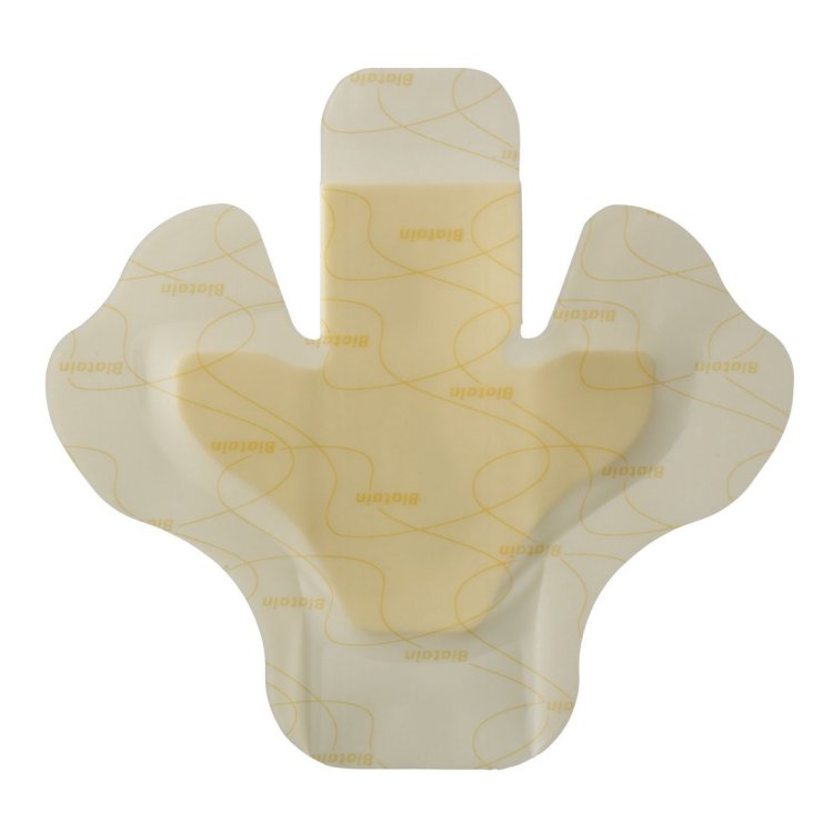 Biatain Medicazione Schiuma Poliuretano Idrocolloide per Tallone 19x20 cm