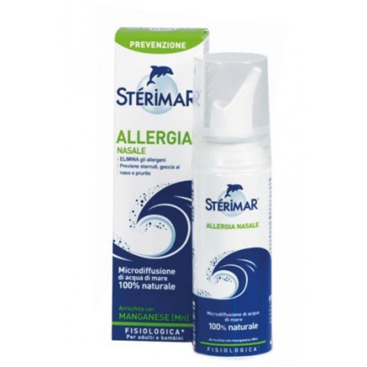 Sterimar Allergia Nasale Spray Fisiologico con Manganese 100ml