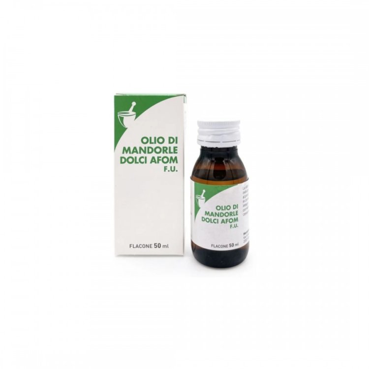Afom Olio di Mandorle Dolci Emolliente Nutriente 50ml
