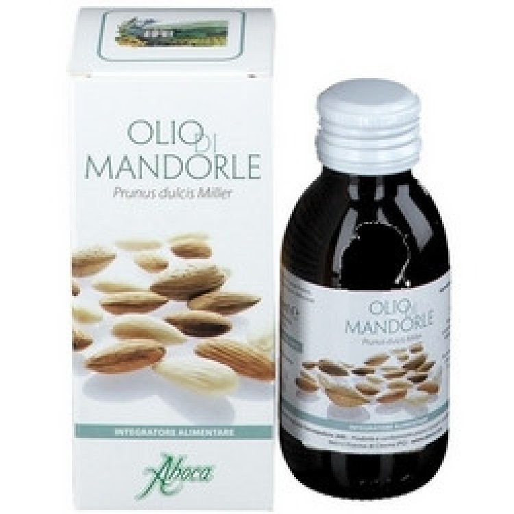 Aboca Olio di Mandorle Dolci Emolliente per Intestino e Pelle 100ml