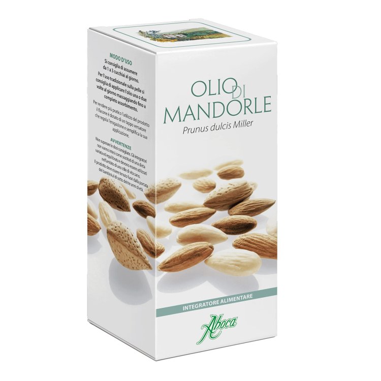 Aboca Olio di Mandorle Dolci Emolliente Intestino e Pelle 250ml