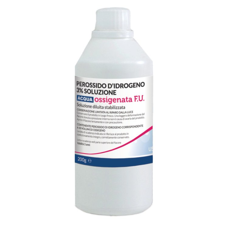 Nova Argentia Perossido Idrogeno 10 Vol Disinfettante per Ferite 200 g