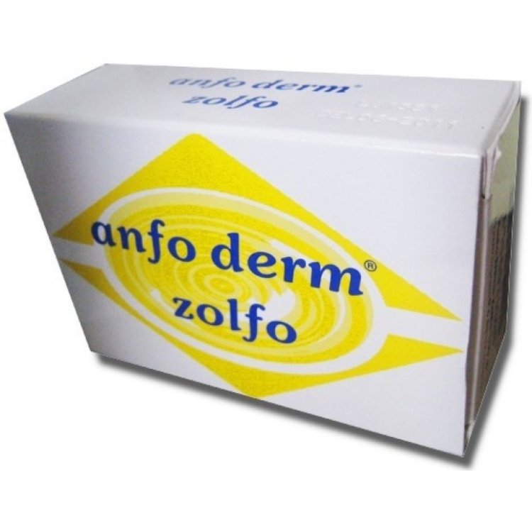 Perfarma Anfo Derm Zolfo Sapone per Pelle Grassa per Pulizia Quotidiana 100 g Perfarma Anfo Derm Zolfo Sapone per Pelle Grassa per Pulizia Quotidiana 100 g
