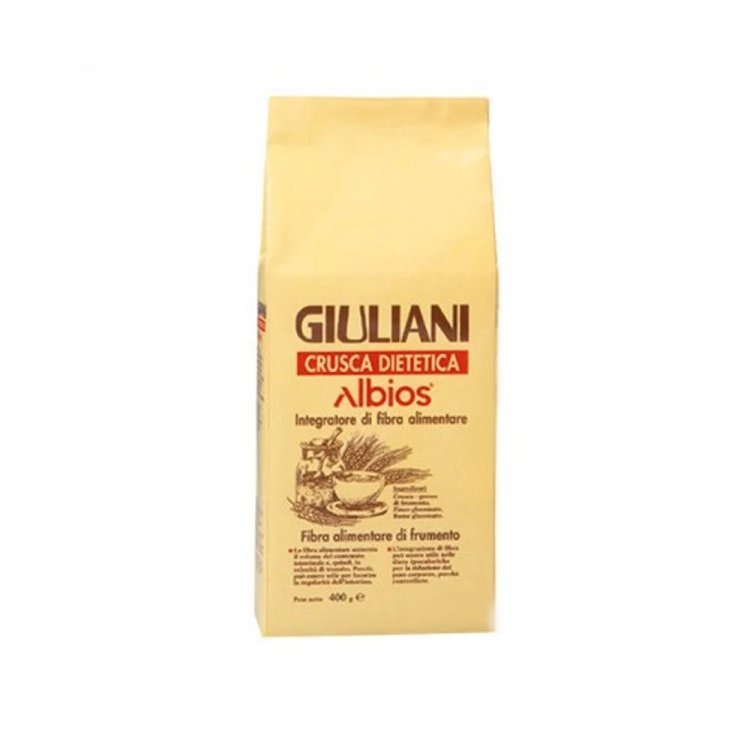 Giuliani Albios Crusca Integratore di Fibre Alimentari per Intestino 400g Giuliani Albios Crusca Integratore di Fibre Alimentari per Intestino 400g