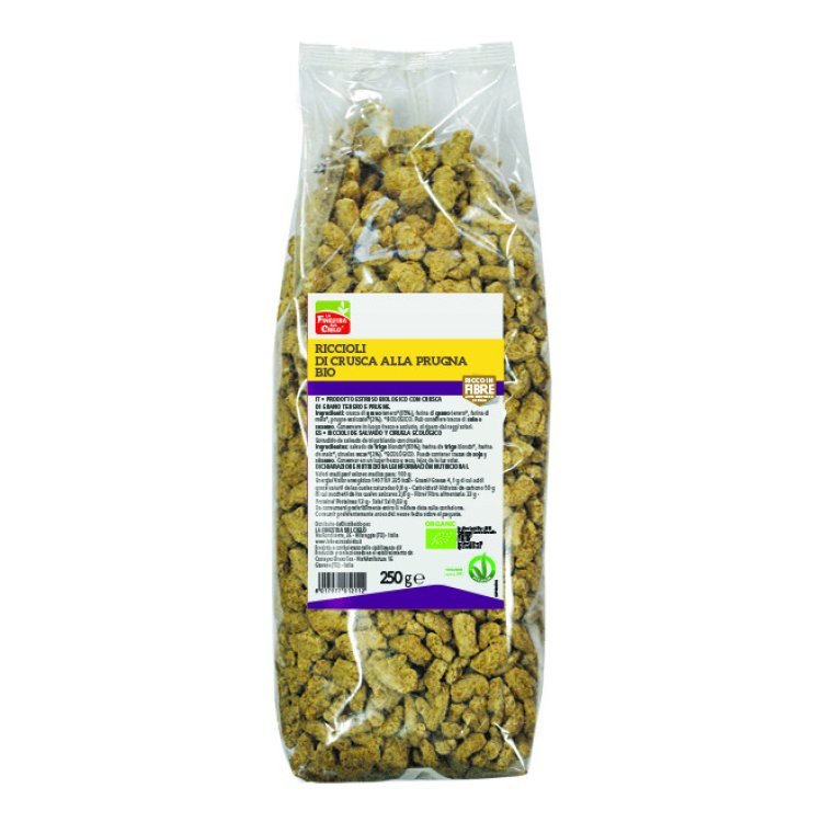 La Finestra Sul Cielo Biofibre Riccioli di Crusca con Prugna ad Alto Contenuto di Fibre 250 g