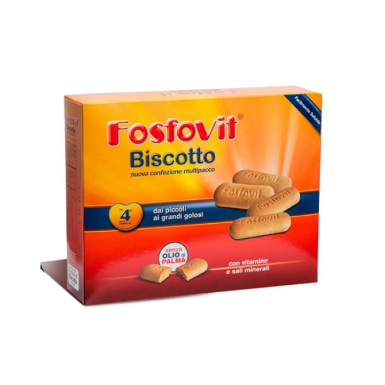 Fosfovit Biscotto Alimento Infanzia Senza Glutine e Lattosio 500g