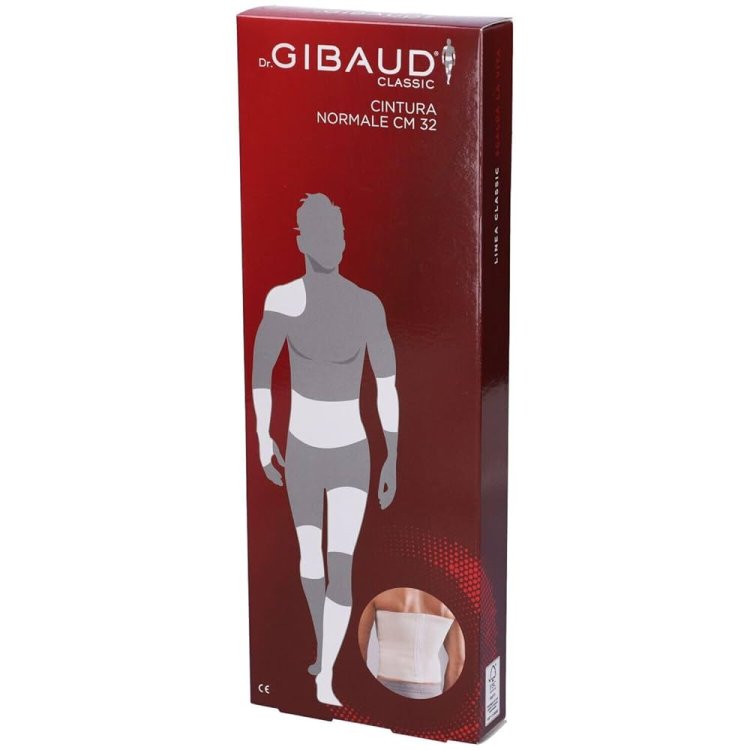 Dr Gibaud Cintura Lombare Normale 32cm Supporto Schiena Taglia M Lana Cotone