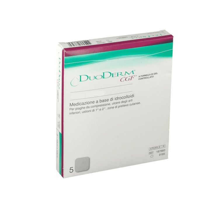 Convatec DuoDERM CGF Medicazione Idrocolloidale Sterile 15x15cm, 5 Pezzi