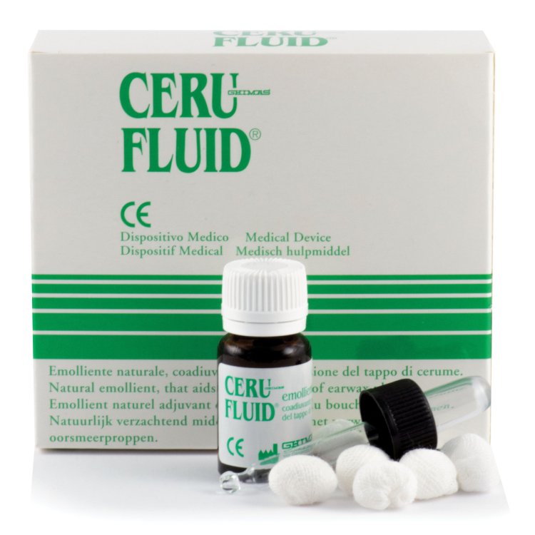 Ghimas Ceru Fluid Gocce Emollienti Orecchie Rimozione Cerume 8ml