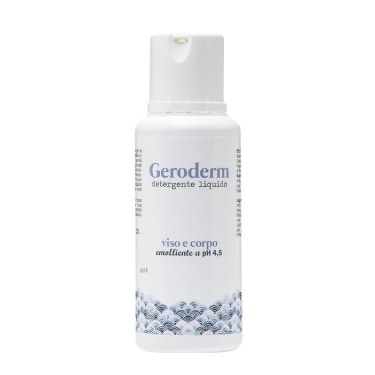 Geroderm Liquido Detergente Delicato a pH 4.5 per Viso e Corpo 200ml