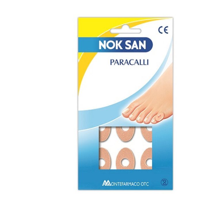 Nok San Paracalli Dispositivo Medico per Calli Allevia Pressione 9 Pezzi